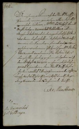 Schenkeung eines Codex' des Sächsischen Landrechts durch die Stadt Hameln.