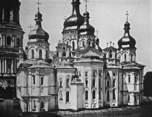 Kiew, Kyivo-Pecherska Lavra (Heiliges Maria-Himmelfahrt-Kloster); Kloster 1051 gegr.; heutige Kirchenbauten ab 18. Jh.