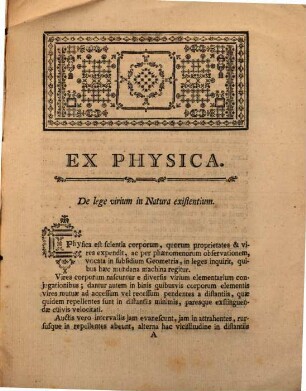 Materia tentaminis publici