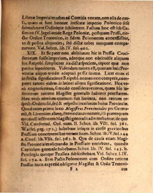 Diss. de antiqua Prussorum republica : a primis eius incunabilis usque ad An. MCXXV ...