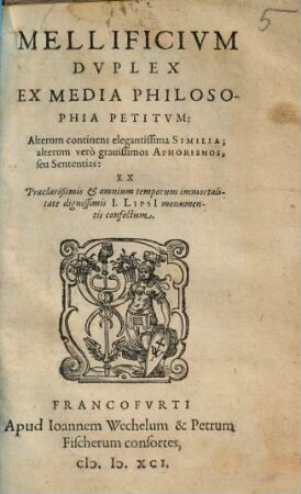 Mellificivm Dvplex Ex Media Philosophia Petitvm