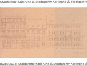 Beichel, Friedrich. Städtische Sparkasse. Umbau des Hauses Zähringerstrasse 96