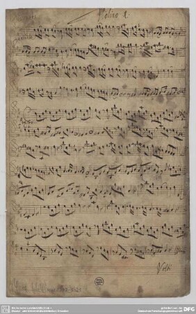 Sonatas - Mus.2392-Q-21 : vl (2), b - b; TWV 42:h 7