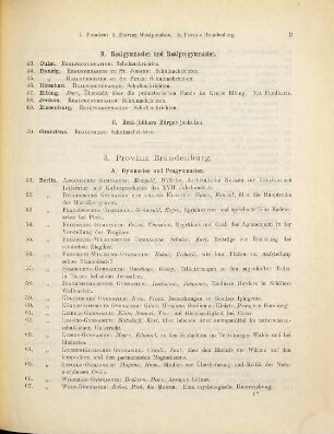 Verzeichnis der Programme, welche im Jahre ... von den höheren Schulen Deutschlands (ausschl. Bayerns), soweit sie an Austausch teilnehmen, veröffentlicht werden. 1893