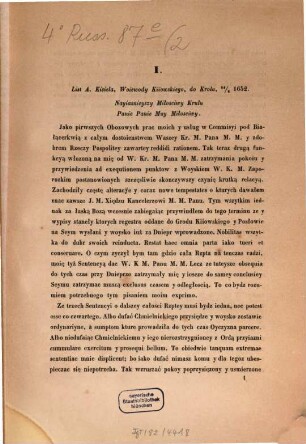 Materyały dla historyi Małej Rossyi, 2