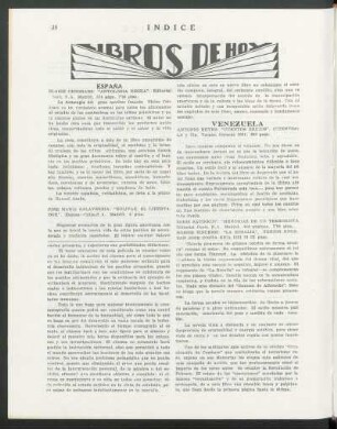Libros de hoy