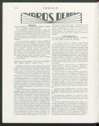 Libros de hoy