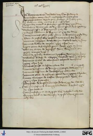 [fol. 30] Rektorat Friedrich Meckenlocher 1478