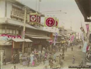 Die Dôtonbori-Straße in Osaka 大阪市の道頓堀