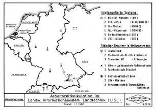 Arbeitszeitkalkulation im Landwirtschaftlichen Informationssystem Landtechnik (LISL) Stand: 1.1.1982
