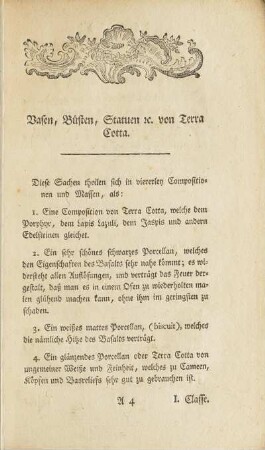 Vasen, Büsten, Statuen etc. von Terra Cotta