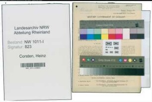 Entnazifizierung Heinz Corsten , geb. 05.04.1915 ()