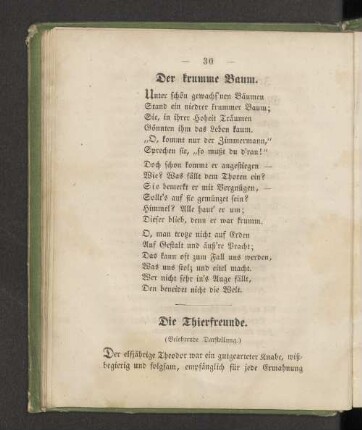 Die Thierfreunde. (Belehrende Darstellung.)