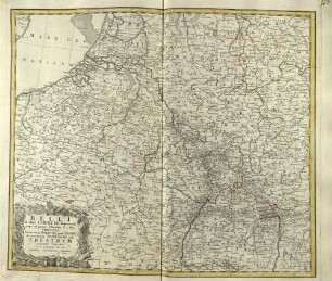 Belli ab obitu Caroli VI. Imperatoris usque ad pacem Dresdae d. 25. Dec. 1745 [Atlas Germaniae specialis (Atlas Maior II), 1753]
