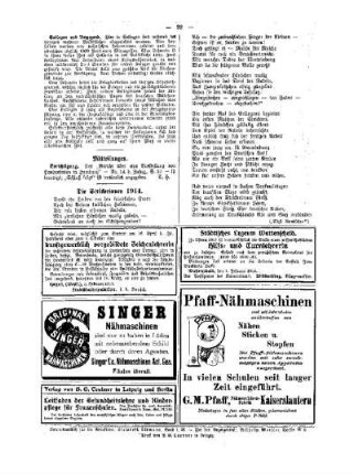 Die Strickerinnen 1914
