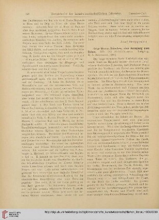[Rezension von: Artur Weese, München, eine Anregung zum Sehen]