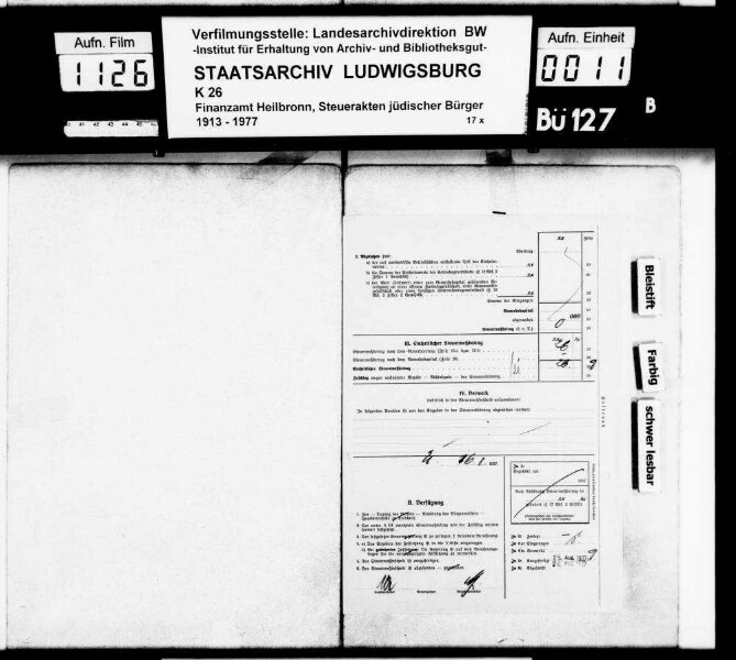 Rosenthal, Hermann; Kaufmann *16.11.1873 [Heilbronn] [22.08.1942 nach Theresienstadt dep., dort gest. 08.12.1943] Wohnorte: Heilbronn, [Haigerloch] Firma: Wollwarengeschäft (Heilbronn)