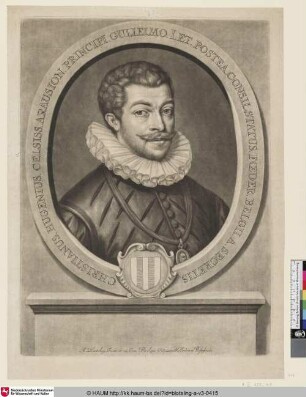 Christianus Hugenius [Porträt des Christiaan Huygens]
