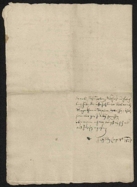 Schriftwechsel des Deutschmeisters Dietrich von Cleen und dessen Nachfolger Walther von Cronberg, Teil II: 15. Juni 1525 - 4. März 1528