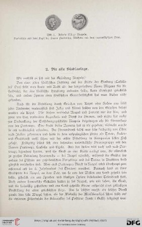 2. Die alte Stadtanlage
