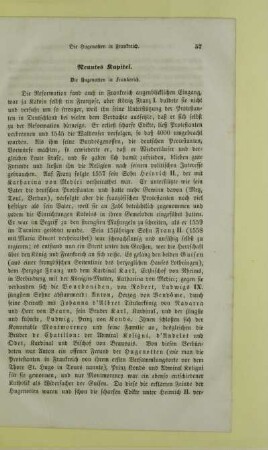 Neuntes Kapitel. Die Hugenotten in Frankreich