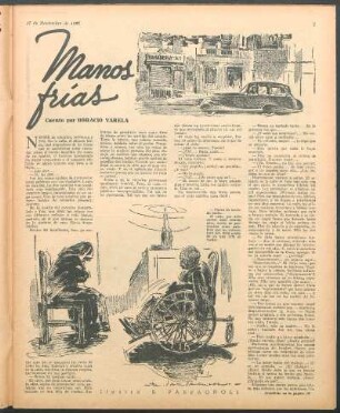 Manos frías : Cuento por Horacio Varela