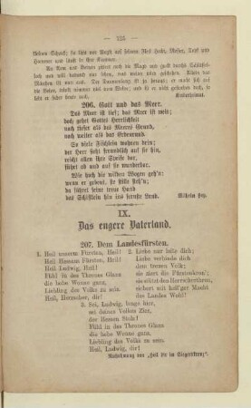 IX. Das engere Vaterland