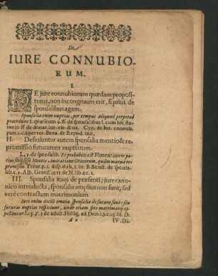 De Iure Connubiorum. I. - LXXVII.
