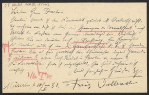 Brief an Ludwig Strecker und B. Schott's Söhne : 10.02.1931