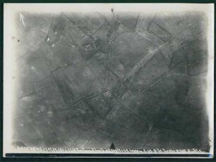 Foto des Geländes um Vrooilandhoek südlich von Ypern (Luftbild)