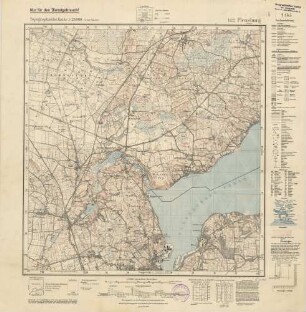 1122 Flensburg, Topographische Karte 1:25000 (4-cm-Karte)