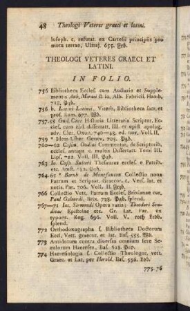 Theologi Veteres Graeci et Latini