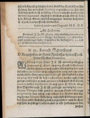 Ad Lectorem.