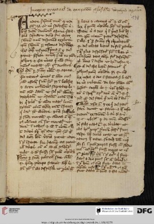 Franciscus de Maironis (?), Tractatus de conceptione BMV