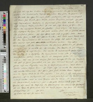 Brief an August von Kotzebue