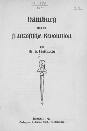 Hamburg und die französische Revolution