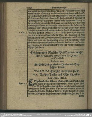 [Sechster Bußpsalm, Psalm 130]