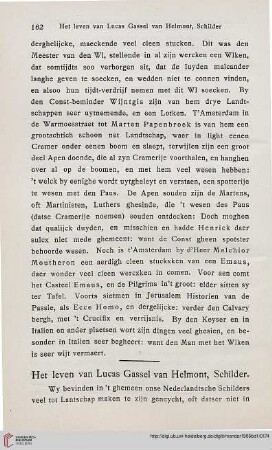 Het leven van Lucas Gassel van Helmont, Schilder