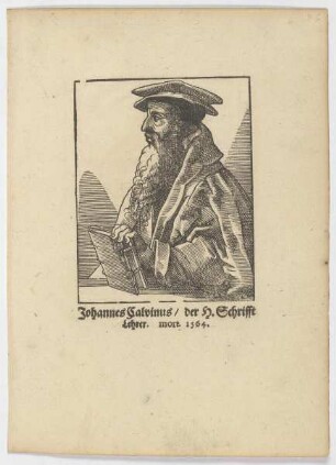 Bildnis des Johannes Calvinus