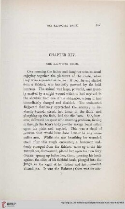 Chapter XIV: The Rajpootni Bride