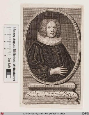 Bildnis Johann Friedrich Starck