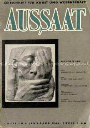 Zeitschrift für Kunst und Wissenschaft. 1. Jahrgang 1946/47