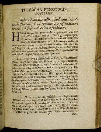 Theorema Remotivum Posterius.