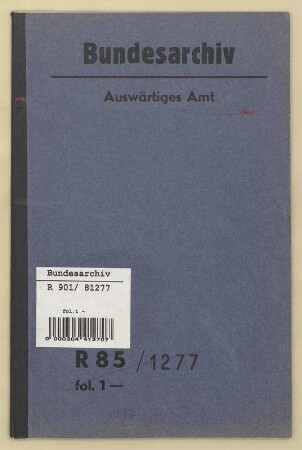 Finanz- und Wirtschaftslage Deutschlands. - Runderlasse