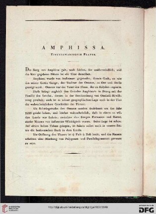 Amphissa Einundzwanzigste Platte