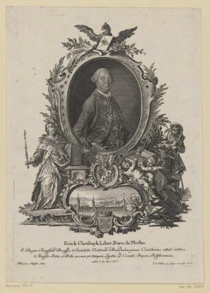 Bildnis des Erich Christoph Liber Baro de Plotho