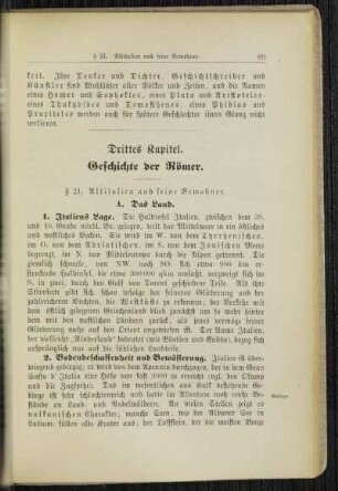 Drittes Kapitel. Geschichte der Römer