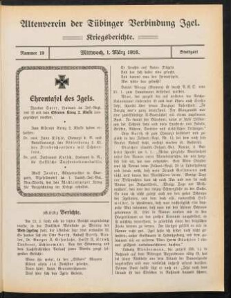 1-6, Nr. 19, 01.03.1916