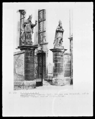 Die Kirchenväter Gregor und Augustinus