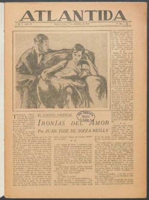 Ironías del amor : El cuento nacional